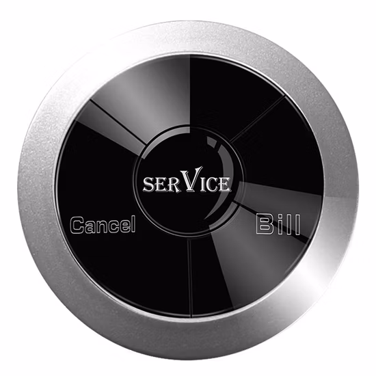 30 Number Table Call System Wireless Restaurant Waiter Service Equipment Calling Pager Buttons with Call Bill Drink Cancel Key